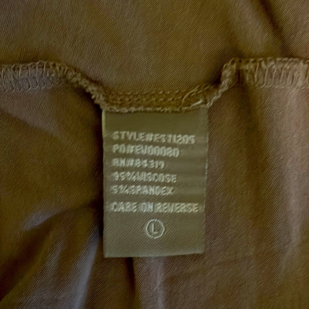 Dress size L. Ruched side - Picture 6 of 6